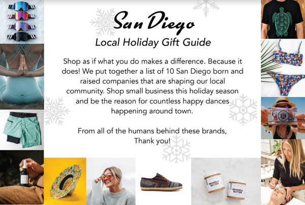 HOLIDAY GIFT GUIDE: SHOP SMALL SAN DIEGO