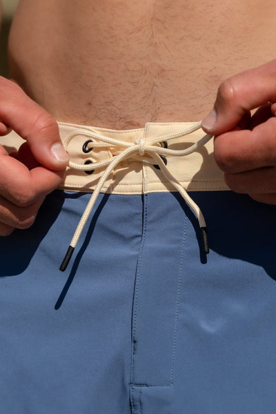 Wetsuit Lined Boardshorts Slate Blue Drifties