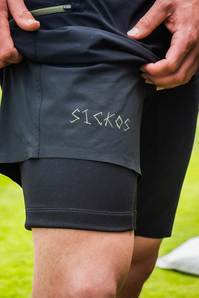 Wetsuit Lined Boardshorts Sickos Panel Drifties