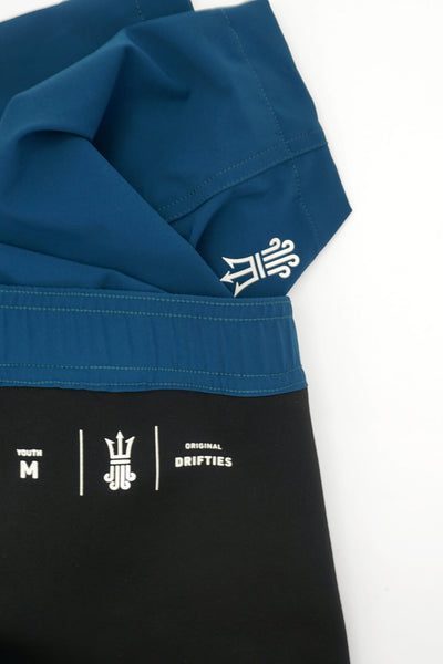 Wetsuit Lined Boardshorts Navy YOUTH Drifties