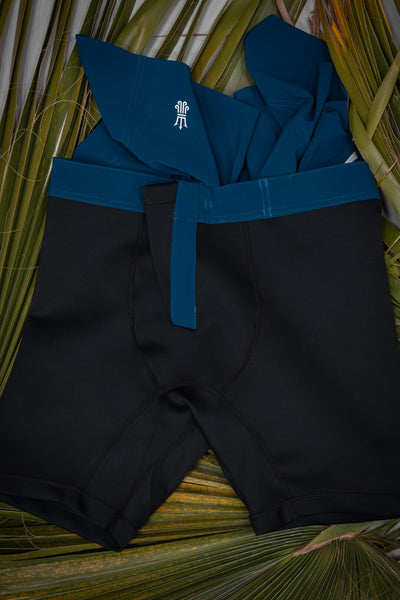 wetsuit lined boardshorts deep sea navy